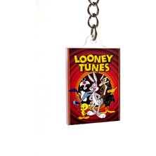 Looney Tunes Sevimli Kahramanlar Retro Çizgi Film Animasyon Anahtarlık