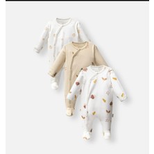 Lovemaxx  Pamuklu Unisex 3 Lü Tulum Takım