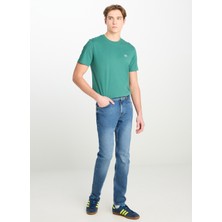 Lee Normal Bel Slim Fit Erkek Denim Pantolon ML701KNHD Rider Denim Pantolon