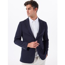 Altınyıldız Classics Slim Fit Lacivert Erkek Ceket ACE004252185_LAC