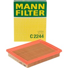 Hava Filtresi Fiesta 5 Fusion Mazda 2 1,25 1,3 1,4 1,6  2S619601CA C2244 Mann