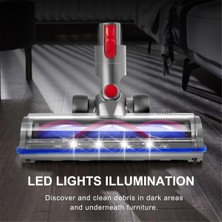 Jindamai LED Işıklı V7 V8 V10 V11 V15 Elektrikli Süpürgeler Için Hızlı Çıkarmalı Temizleme Başlığı, Elektrikli Yedek (Yurt Dışından)