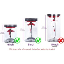 Jindamai Dy-Son V11/SV14/SV15 Elektrikli Süpürge Parçaları Için 2x Toz Haznesi Sızdırmazlık Halkaları, Uyumlu Kaplar 970050-01 (Yurt Dışından)