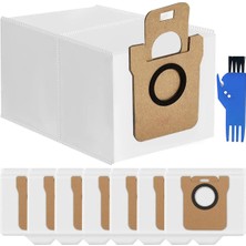 Jindamai L10S ULTRA/L10 Ultra Için 8 Adet Toz Torbası, X10+ Robot Süpürge Için, 2.5l Büyük Kapasiteli Yedek (Yurt Dışından)