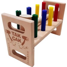 Laylay Toys Tak Çak 8''li Anaokulu Kreş Oyuncakları (Ahşap)