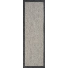 Cool Halı Monaco Gri Yolluk Uzun Antre Hol Koridor Halısı Yatak Odası Halısı Hasır Dokulu Sisal Halı Yolluk
