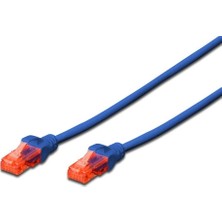 DIGITUS DK-1617-020/B CAT6 PATCH KABLO MAVİ 2 METRE