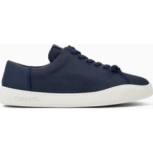Lacivert Camper Peu Touring Sneaker Erkek Düz Taban Ayakkabı Konforlu Tasarım