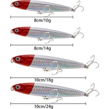 De Beers Topwater Kalem Olta Yemi 80/100MM 10/14/18/24G Yüzen Batabilen Sea B Yemleri Yapay Sert Yem Pesca Olta Takımı (Yurt Dışından)