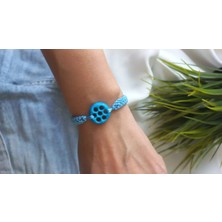 7 Göz Süryani Makrome Bileklik