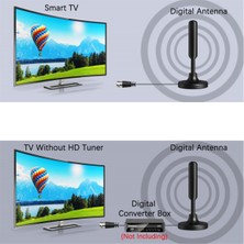 Aetherial Tv Anteni Hdtv-T Dijital Yüksek Kazanç Iç Mekan Dış Mekan Akıllı Sinyal Alımı Için A (Yurt Dışından)