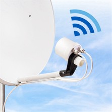 Aetherial Mesh Çift Polarizasyon 5g Anten Besleme Boynuzu 1700-4200MHZ Wifi 3g 4g Parabolik Çanak Yansıtıcı 2x 32DBI Sadece (Yurt Dışından)