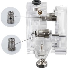 Aetherial 2 Adet Ekstruder Dişlileri Mk8 Paslanmaz Çelik Çift Ekstrüzyon Tekerlekleri Bowden Dişli 3D Yazıcı Parçası CR10 3 (Yurt Dışından)