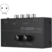 Aetherial PP500 Ultra Kompakt Phono Ön Amfi Ön Amfi Ön Amfi Seviye Ses Kontrolü ile Ab Fişi (Yurt Dışından)
