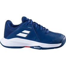 Babolat Propulse Junior 3 Ac Boy Erkek Çocuk Mavi Tenis Ayakkabısı