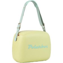 Polarbox Pop Deri Kayışlı Soğuk ve Sıcak Termos Çanta 6l Açık Yeşil & Lila