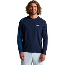 Slam Od Tech Tişört Ls Erkek Lacivert Tişört