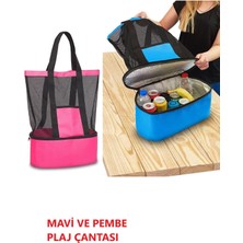 Soğuk Tutucu Thermo Plaj Piknik Kamp Çantası 21 Lt Termal Seyahat Çantası