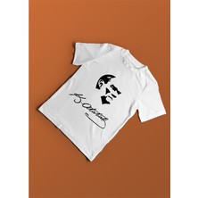 Erkek Çocuk Atatürk Baskılı Bisiklet Yaka Kısa Kollu T-Shirt