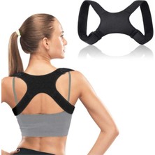 Ankaflex Dik Oturma Kambur Korsesi Siyah Nefes Alabilir Kumaş ile Rahat Kullanım