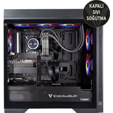 Casper Excalibur E75Z.265K-EX70X-0LE Series 2 Intel Core Ultra 7-265KF 64GB DDR5 RAM 2TB NVME SSD RTX 5070 Freedos
