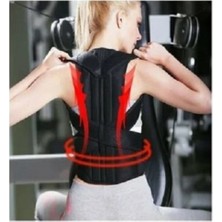 Unisex Sırt Ortopedik Dik Duruş Aparatlı Balenli Korse