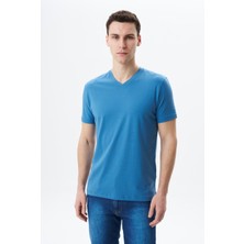 Arma Erkek Regular Fit Basic Süprem V Yaka Tişört Y29364453102