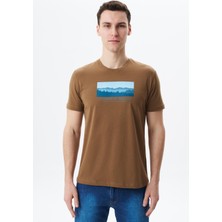 Ar-ma Erkek Regular Fit Baskılı Süprem Bisiklet Yaka Tişört Y29344453802