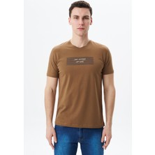 Ar-ma Erkek Regular Fit Baskılı Süprem Bisiklet Yaka Tişört Y29344453402