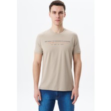 Ar-ma Erkek Regular Fit Baskılı Süprem Bisiklet Yaka Tişört Y29344453302