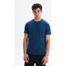 Ar-ma Erkek Bisiklet Yaka Tişört Regular Fit %47 Modal %47 Pamuk %6 Likra Örme Yazı Baskılı Süprem Y29344472402