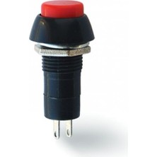 "186" 12 mm Yaylı Uzun Push Buton