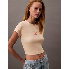 Calvin Klein A- Monogram Baby Tee