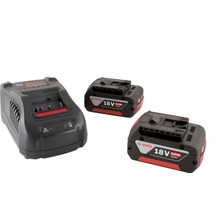 BOSCH 18V Başlangıç seti 2x5.0 Ah + GAL 1880CV 1 600 A00 B8J