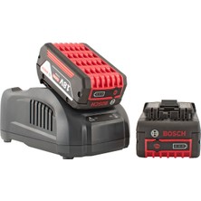 BOSCH 18V Başlangıç seti 2x5.0 Ah + GAL 1880CV 1 600 A00 B8J