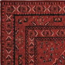Cool Halı Cool Halı Private Bordo Eskitme Vintage Halı Otantik Etnik Desenli Şönil Yolluk Yıkanabilir Hol Koridor Halısı