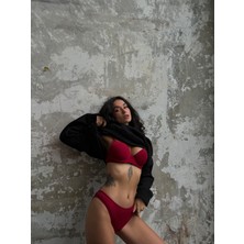 Günlük Vişne Takım (Sütyen&külot)
