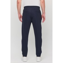 Erkek Slim Fit Beli Lastikli Ipli Likralı Çelik Örme Jogger Pantolon