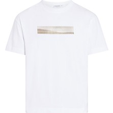 Calvin Klein Grıd Graphıc T-Shırt