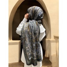Baştacı Soft Etnik 0222 Hardal Şal
