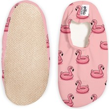 Kaydırmaz Taban, Unisex Bebek, Çocuk Deniz Ayakkabısı, Havuz Patiği, Dinozor