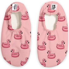 Kaydırmaz Taban, Unisex Bebek, Çocuk Deniz Ayakkabısı, Havuz Patiği, Dinozor