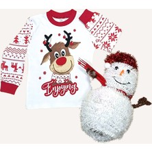 Etnik Desen Detaylı Pijama Takımı