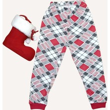 Noel Baba Baskılı Yılbaşı Pijama Takımı