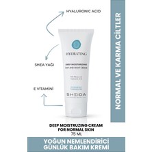 Sheida Hydrating Yoğun Nemlendirici Günlük Bakim Kremi (Normal ve Karma Ciltler) 75ML