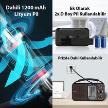 Venüs Shopping Portatif Radyo Fm-Usb-Sd/Mmc-Aux (88-108 Fm Frekans Aralığı) (4172)