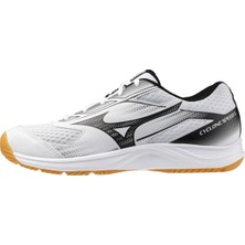 Mizuno Cyclone Speed 5 Beyaz Voleybol Ayakkabısı Erkekler İçin Hafif ve Esnek Tasarım