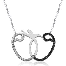 Gümüş Vav Semazen Bayan Kolye