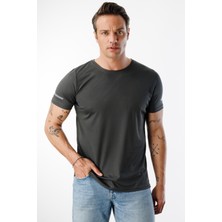 Erkek Nem Emici Hızlı Kuruma Atletik Teknik Performans Spor T-Shirt Drıfıt-Kısakolnew