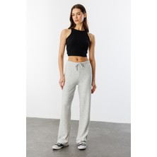 Yumoş Bol Örme Kadın Pantolon Örme-Pantolon